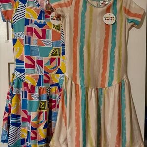 New with Tags. Set of 2 DotDotSmile Girls Dresses.